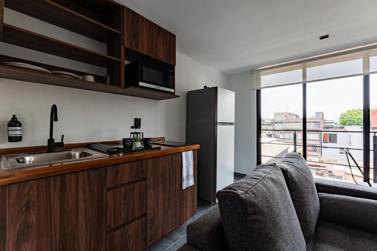 Santa Ma La Ribera Apartments By Vh Mexiko-Stadt Exterior foto