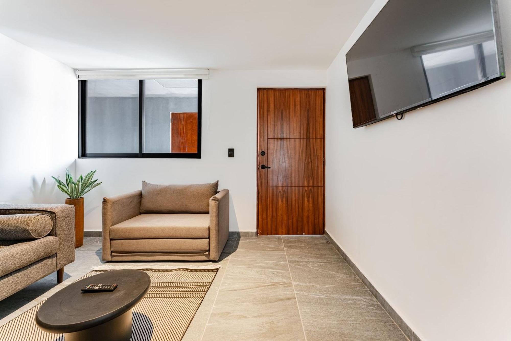 Santa Ma La Ribera Apartments By Vh Mexiko-Stadt Exterior foto
